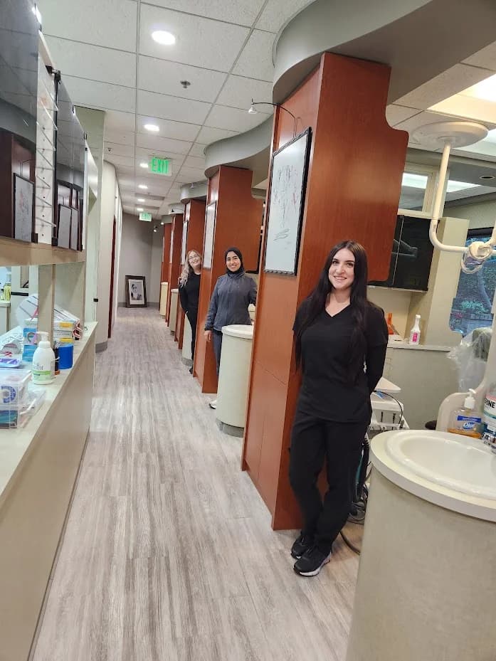 The team at Designing Smiles at Mission Hills hallway